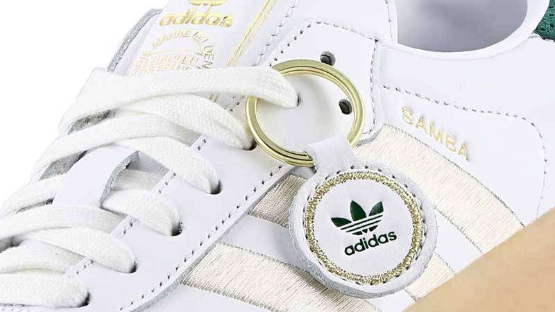 adidas Sambae Off White Alumina Closeup