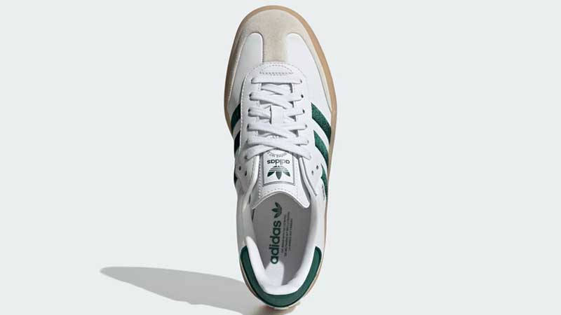 adidas Sambae White Green Middle