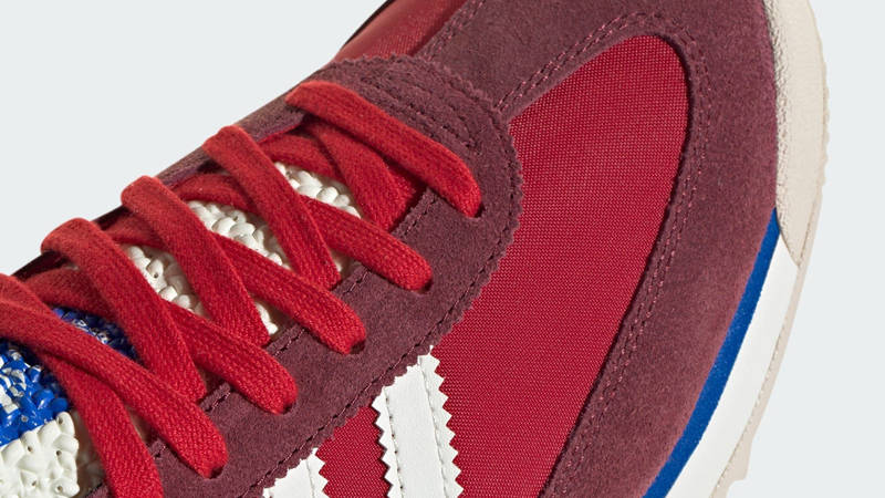 adidas SL 72 RS Red White Front Closeup