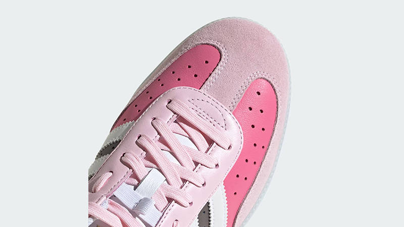 adidas Velosamba Charcoal Pink toe