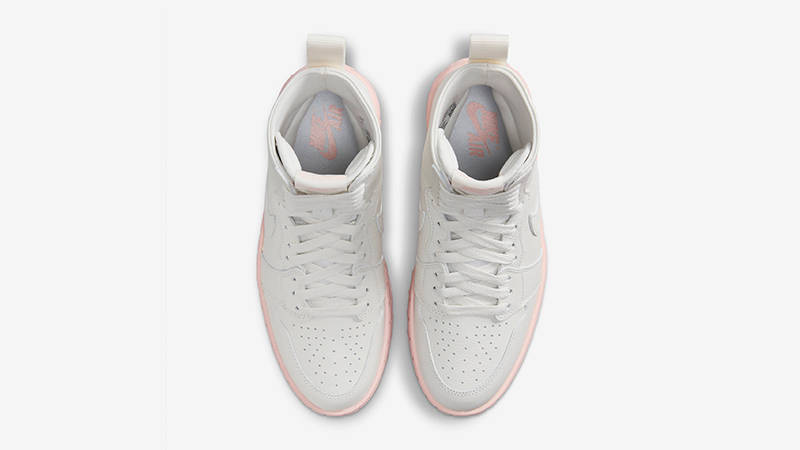 Air Jordan 1 Brooklyn High Platform Boots Sail Legend Pink FJ5737-116 Top
