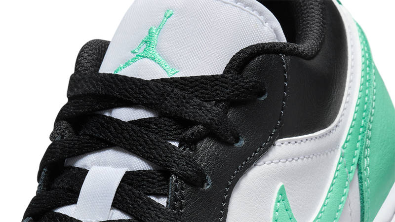 Air Jordan 1 Low GS Green Glow 553560-131 Detail