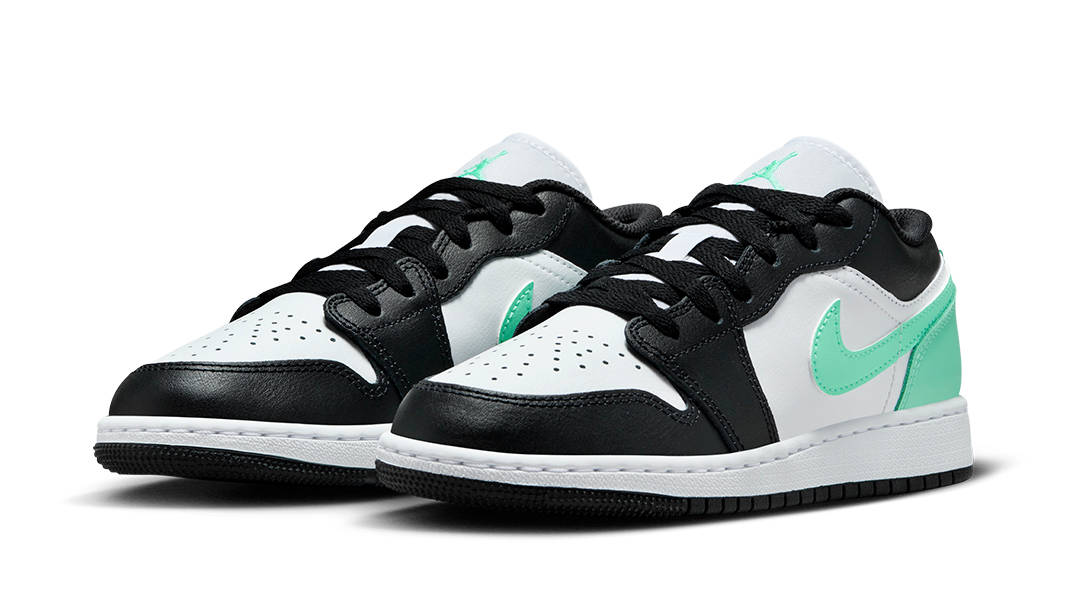 Air Jordan 1 Low GS Green Glow 553560-131 Side