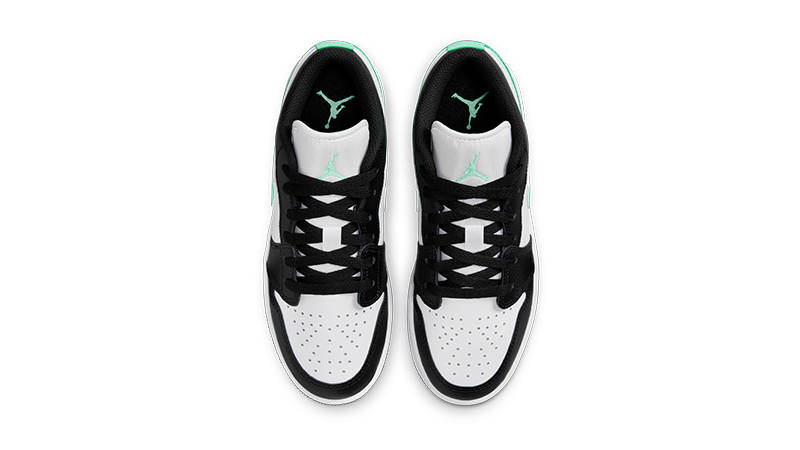 Air Jordan 1 Low GS Green Glow 553560-131 Top