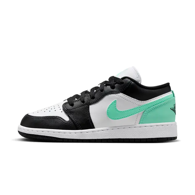 Air Jordan 1 Low GS Green Glow | Where To Buy | 553560-131 | The Sole ...