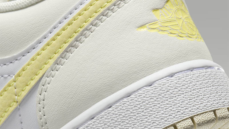 Air Jordan 1 Low GS Light Laser Orange Closeup