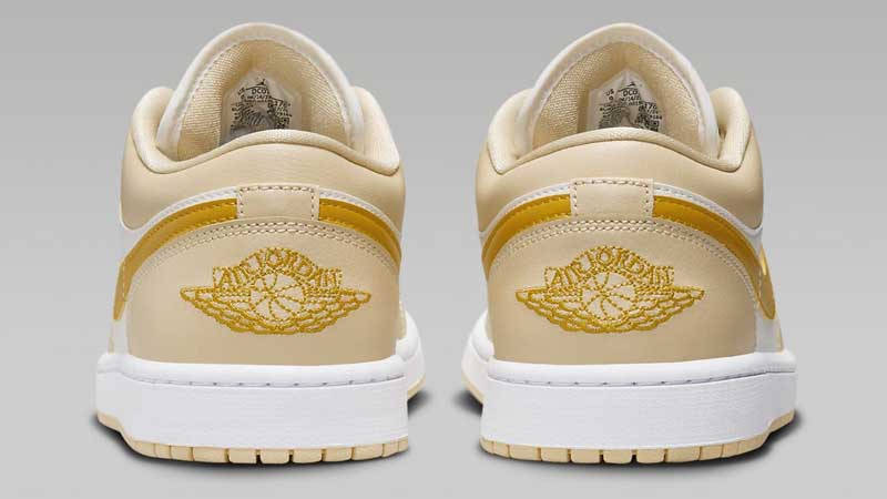 Air Jordan 1 Low Team Gold Back