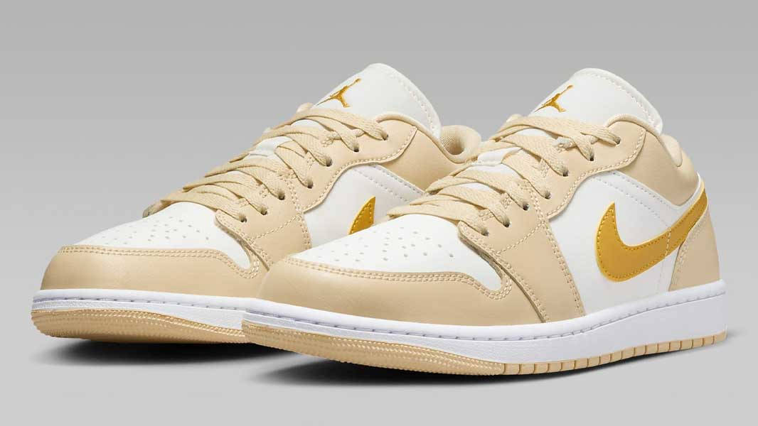 Air Jordan 1 Low Team Gold Front