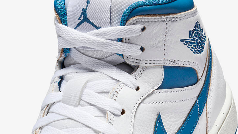 Air Jordan 1 Mid Industrial Blue FN5215-141 Detail 2