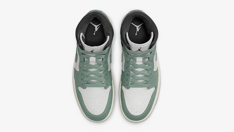 Air Jordan 1 Mid Jade Smoke BQ6472-130 Top