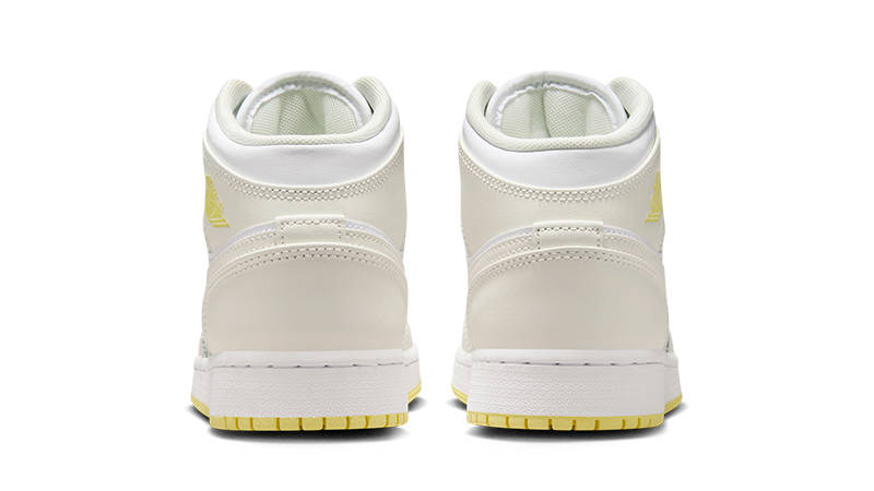 Air Jordan 1 Mid Sail Light Laser Orange FD8780-181 Back