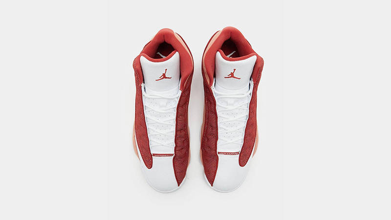 Air Jordan 13 Dune Red middle