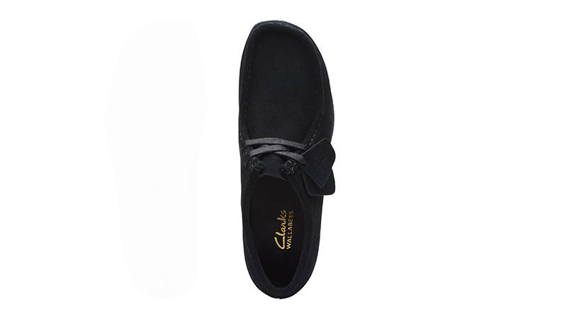 Clarks Wallabee Evo Suede Black 26172820 Top