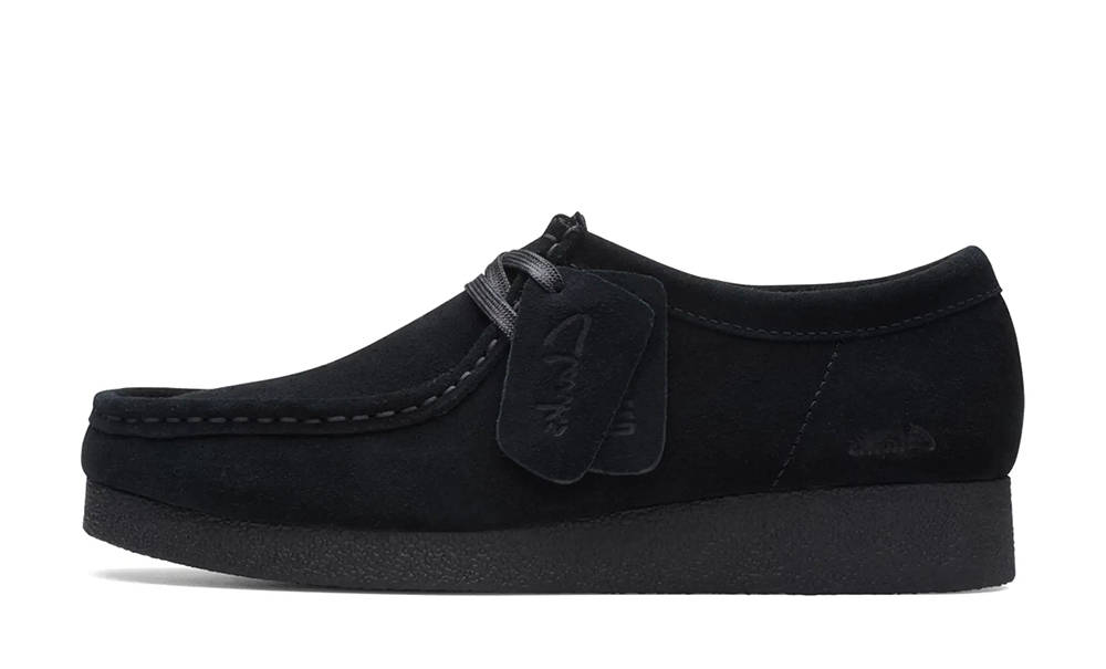 Clarks Wallabee Evo Suede Black 26172820