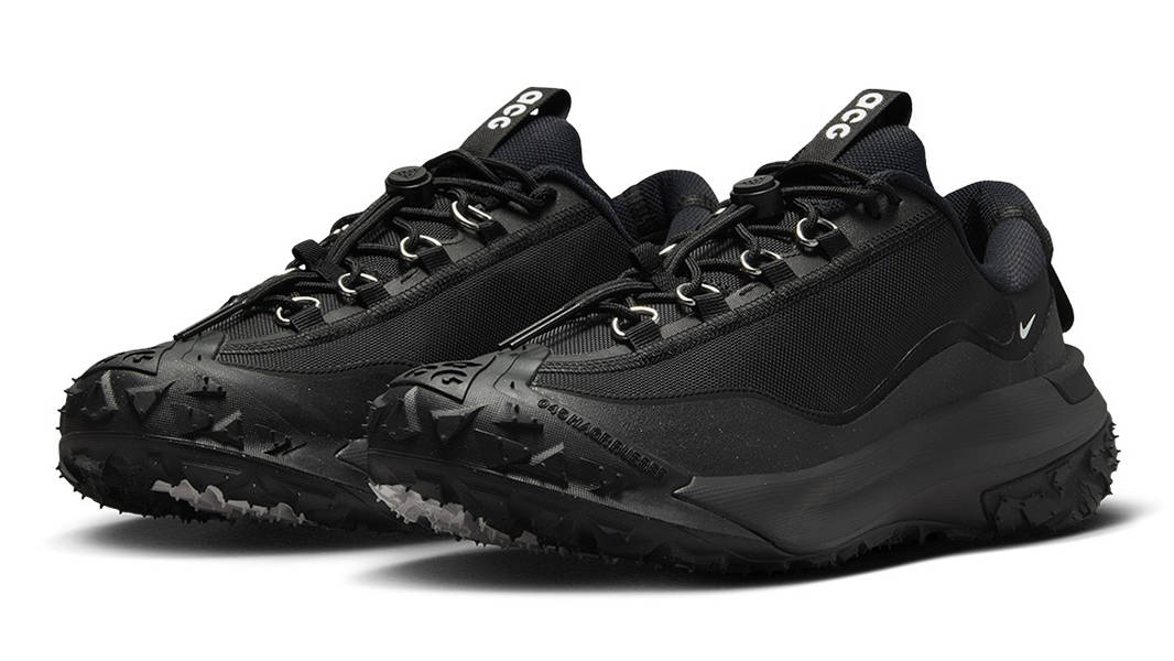 Comme des Garçons x Nike ACG Mountain Fly Low 2 Triple Black FZ3311-001 Side