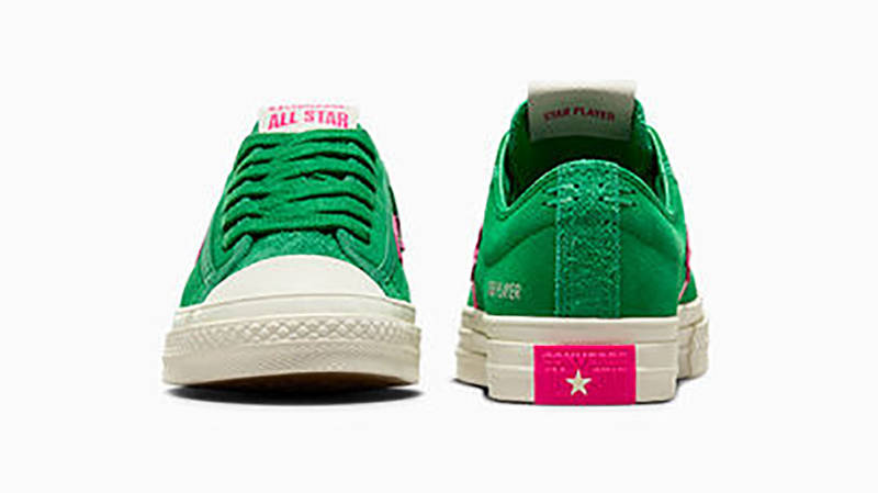 Converse Star Player 76 Low Green A10241C Front