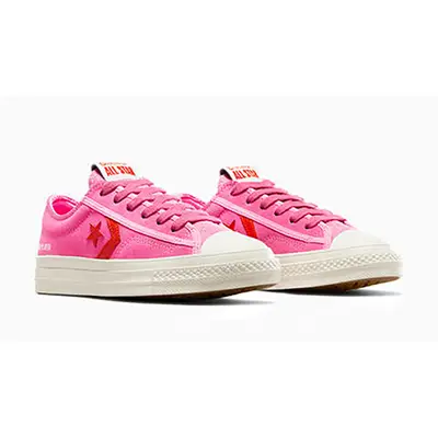 converse ctas ii hi almost black black sneakersshoes Pink A10242C Side