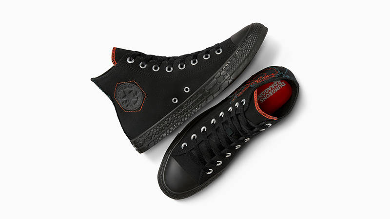 Dungeons & Dragons x Converse All Star Hi 50th Anniversary Black A09886C Top