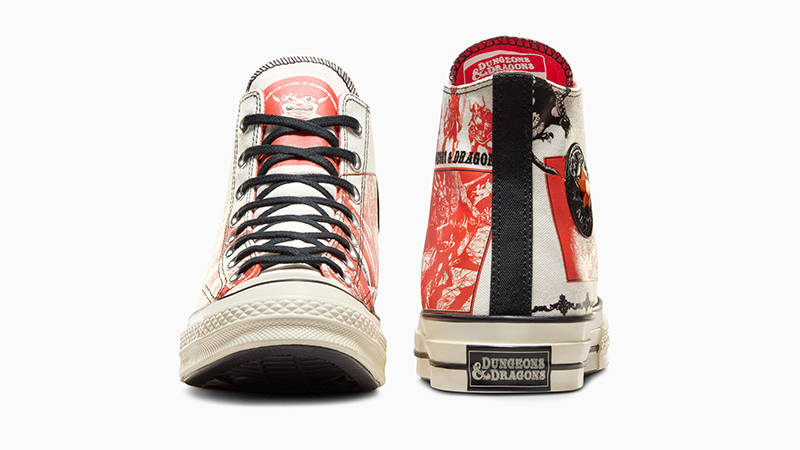 Dungeons & Dragons x Converse Chuck 70 50th Anniversary Orange A09883C Back
