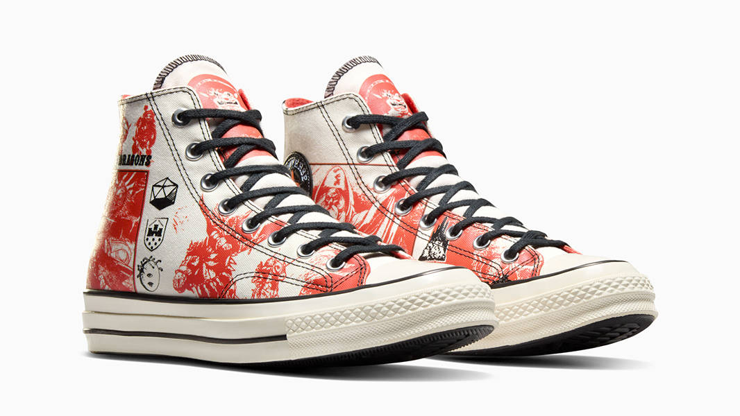 Dungeons & Dragons x Converse Chuck 70 50th Anniversary Orange A09883C Side