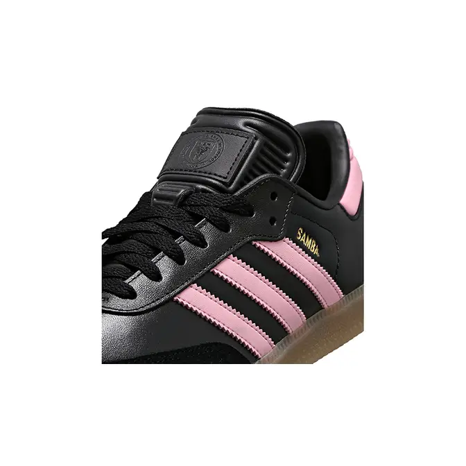 Inter Miami CF x adidas Samba Indoor Boots Black Pink | The Sole 
