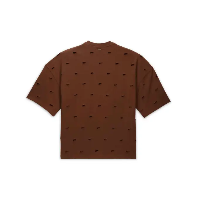 Jacquemus x Nike T-Shirt Brown Back