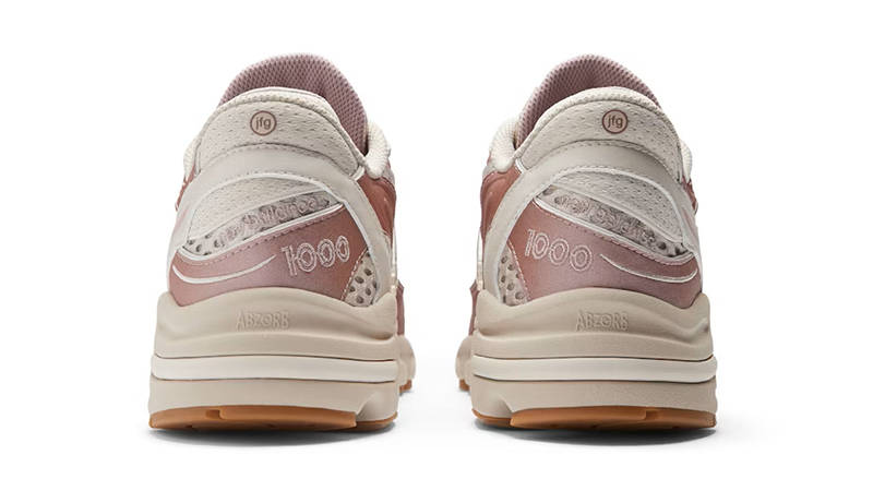 Joe Freshgoods x New Balance 1000 Pink Mink M1000JG1 Back
