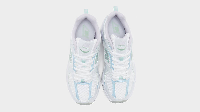 New Balance 530 Light Blue White Top