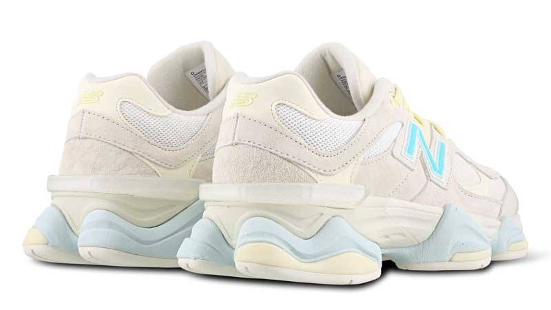New Balance 9060 Beige Blue Back