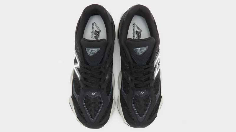 New Balance 9060 GS Black White Middle