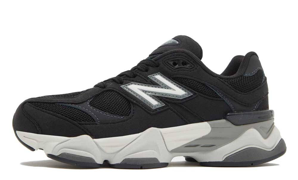 New Balance 9060 GS Black White