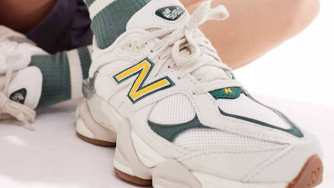 New Balance 9060 White Green Gold | Where To Buy | 132926832