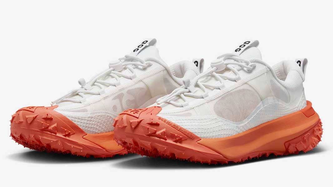 Nike ACG Mountain Fly 2 Low White Orange Front