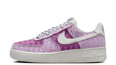nike air force 1 low pink tapestry w380