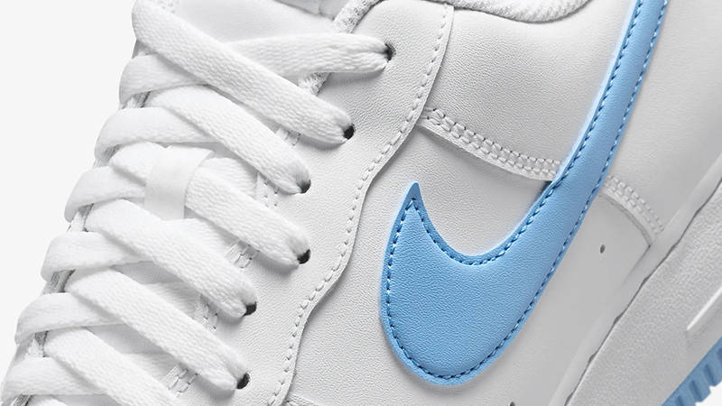 Nike Air Force Low White Aquarius Blue Where To Buy FQ4296-100