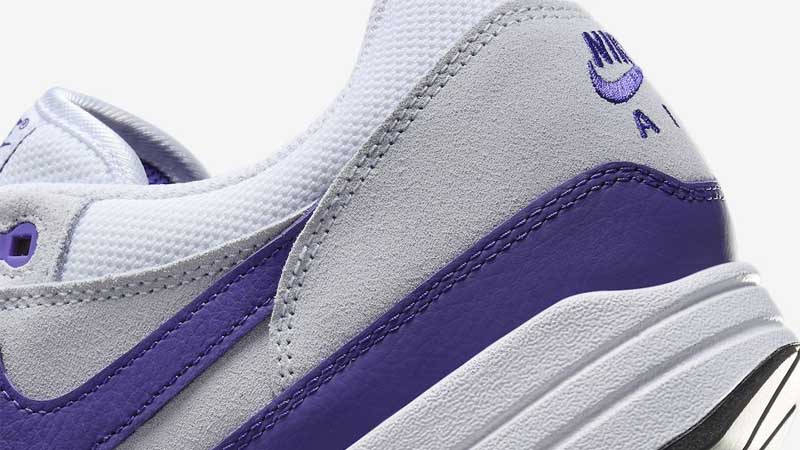 Nike Air Max 1 Field Purple Closeup