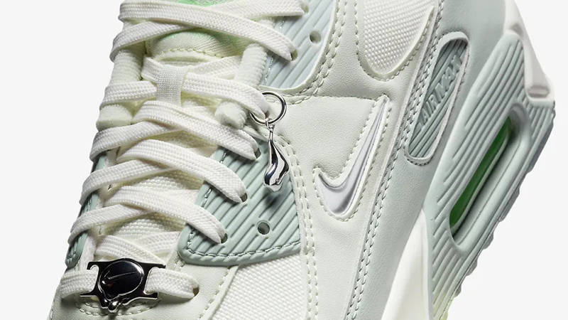 Nike Air Max 90 Next Nature Molten Metal Silver FN6948-100 Detail