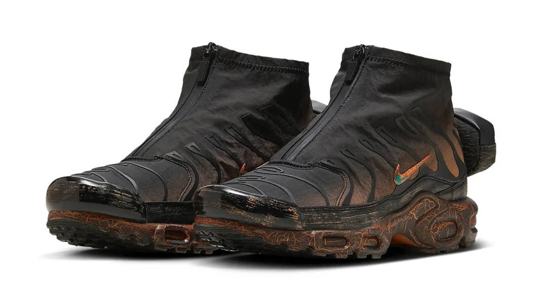 Nike Air Max Plus Hiker Boot Patina Black Orange Front