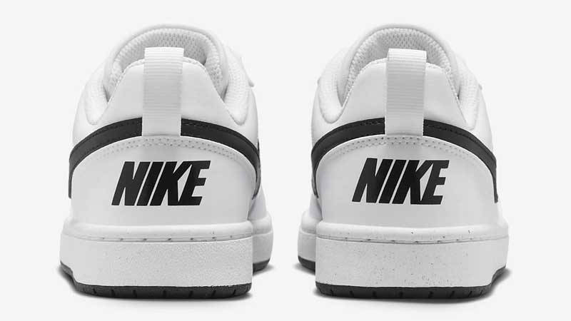 Nike Court Borough Low Recraft GS White Black Back