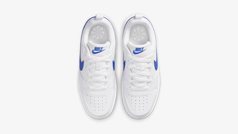 Nike Court Borough Low Recraft GS White Hyper Royal DV5456-110 Top