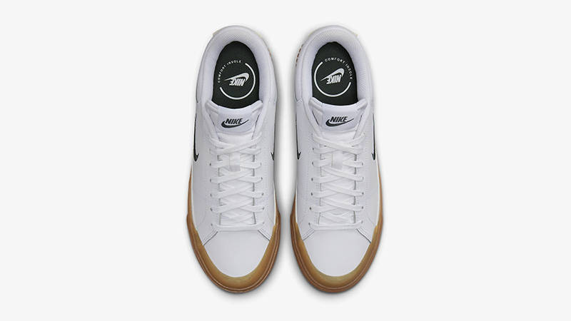 Nike Court Legacy Lift White Gum Green FV5526-100 Top'
