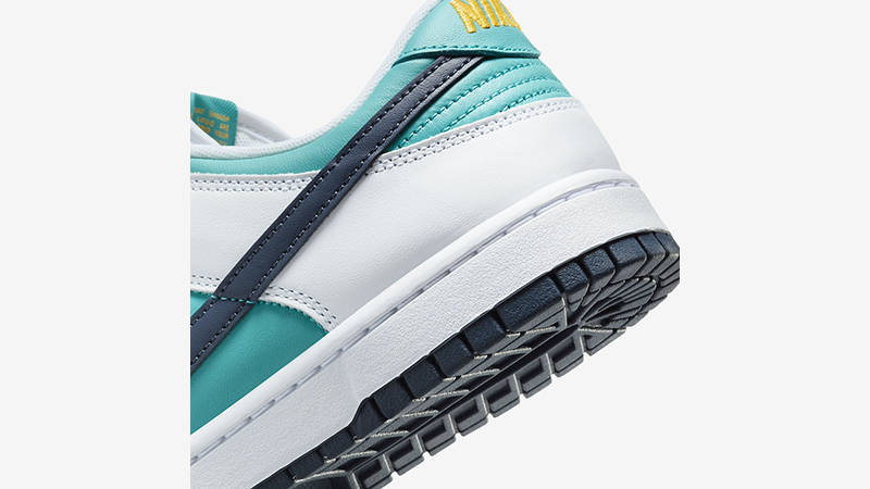 Nike Dunk Low Dusty Cactus Blue heel