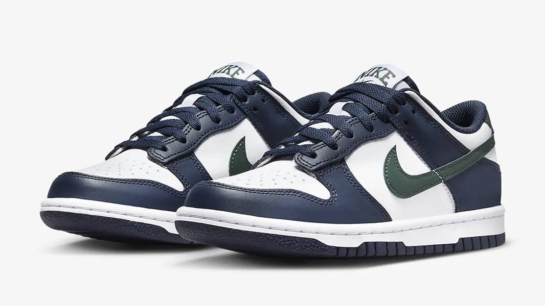 Nike Dunk Low GS Obsidian Vintage Green HF5177-400 Side