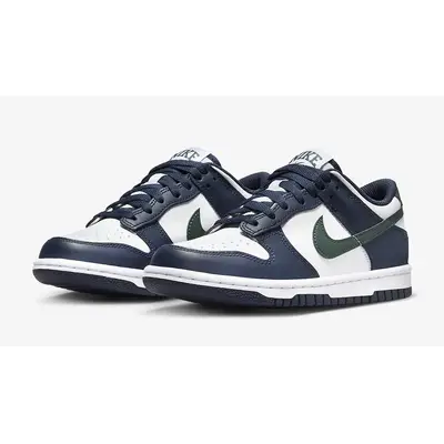 Nike Dunk Low GS Obsidian Vintage Green HF5177-400 Side