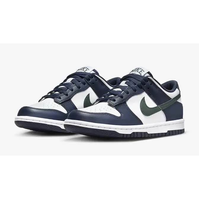 Nike Dunk Low GS Obsidian Vintage Green HF5177-400 Side