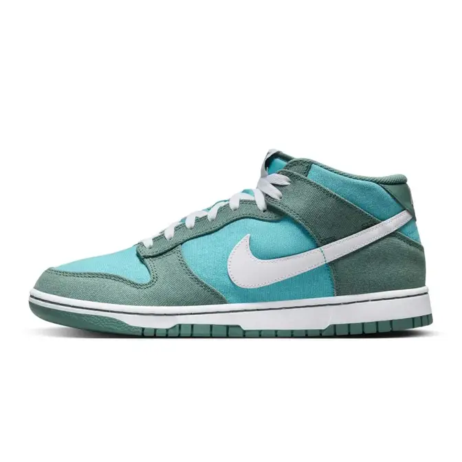 Teal selling nike dunk mids