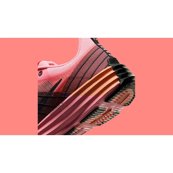Nike Lunar Roam Pink Sherbet heel