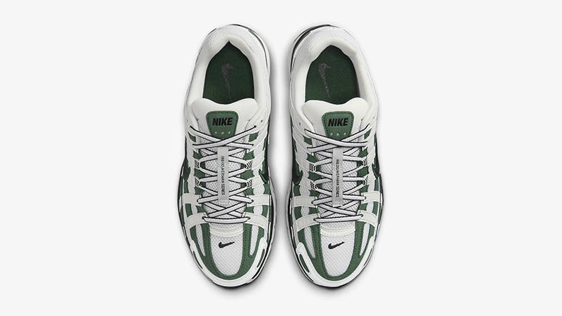 Nike P-6000 White Black Fir HF5388-100 Top