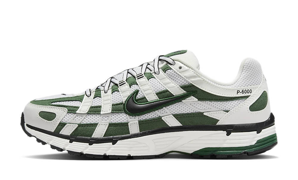 Nike P-6000 White Black Fir