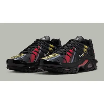 anthracite women black nike shoes for kids Gold Salsa Red HF9989-001 Side